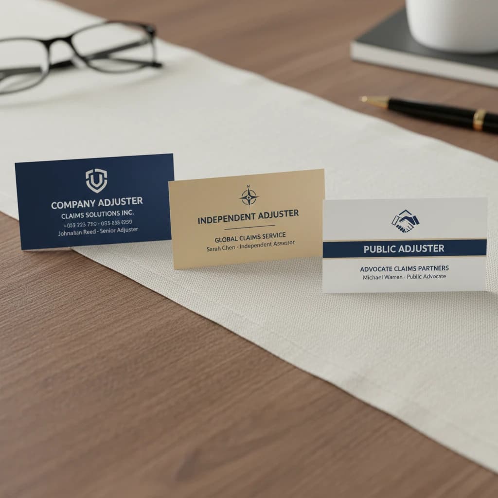 Insurance adjuster roles types