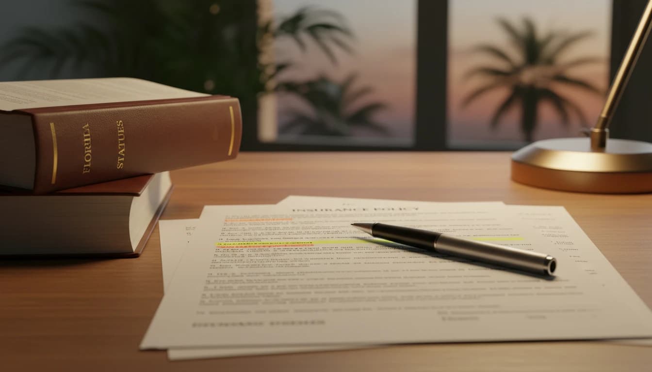 Ocean Point Claims:understanding matching statute 626 9744