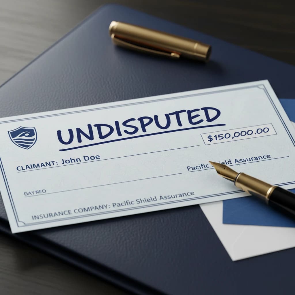 Undisputed payment insurance