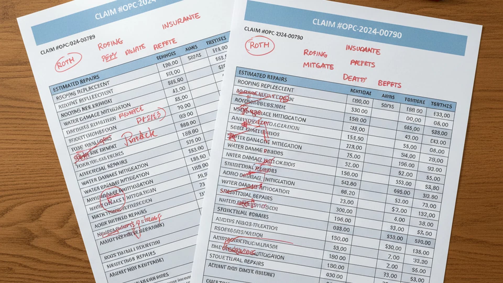Ocean Point Claims:contractor vs carrier scope dispute case