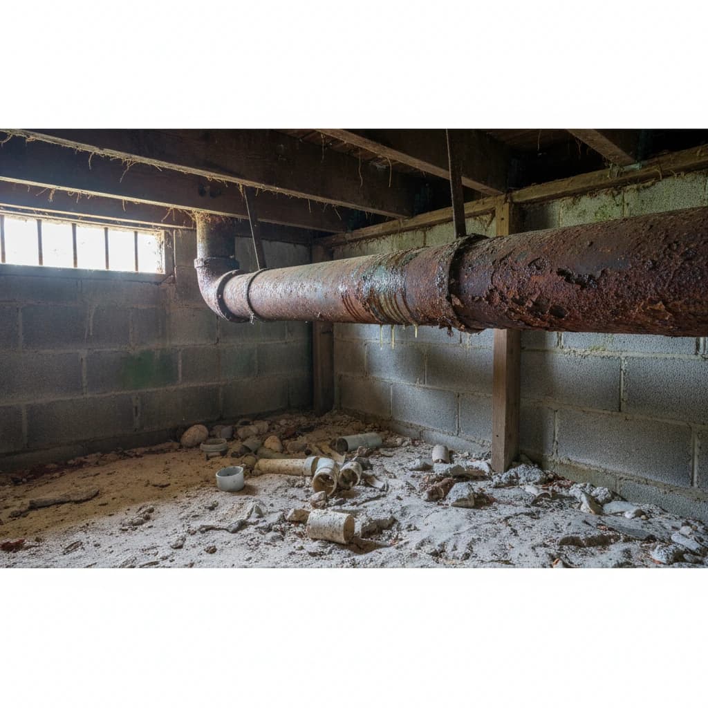 Cast iron pipe insurance claim Florida