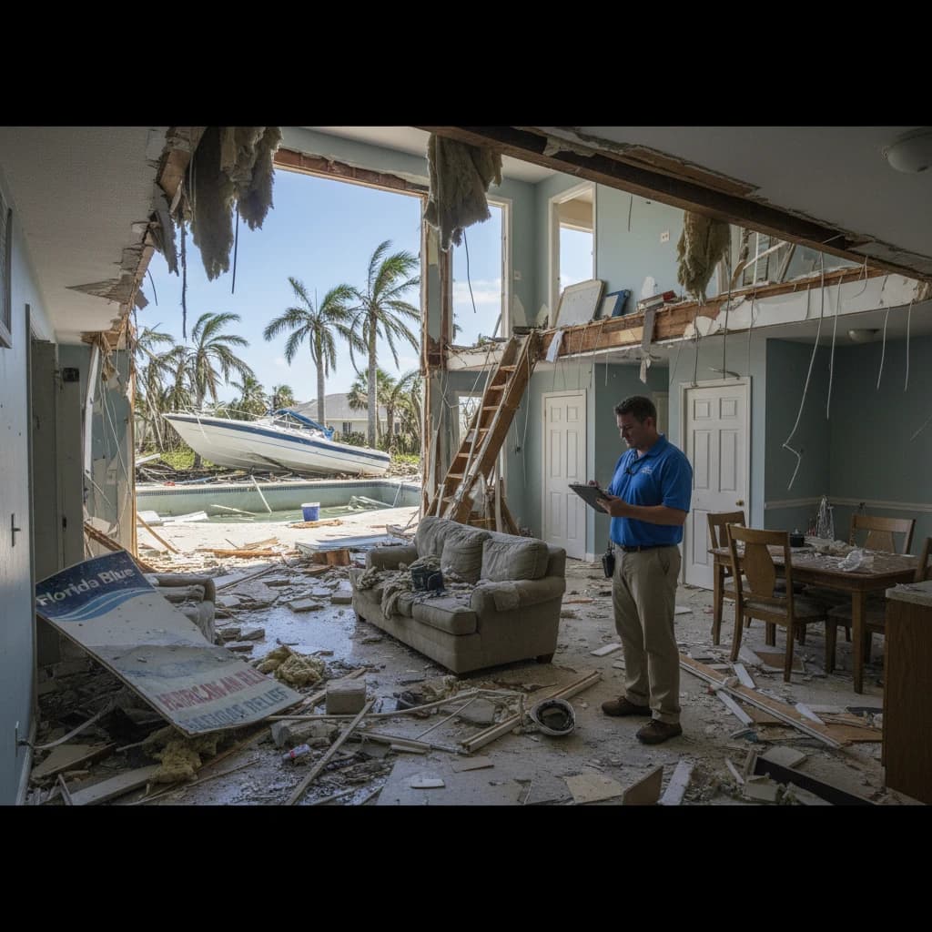 Catastrophic loss insurance claim Florida