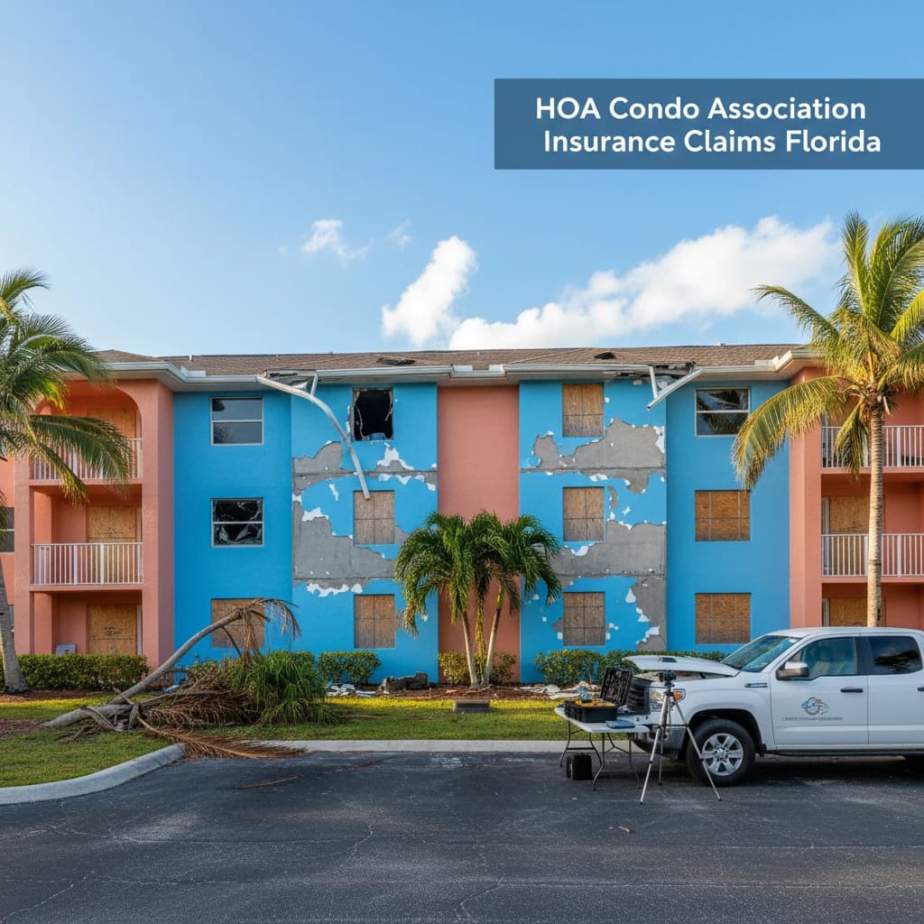 HOA condo association insurance claims Florida