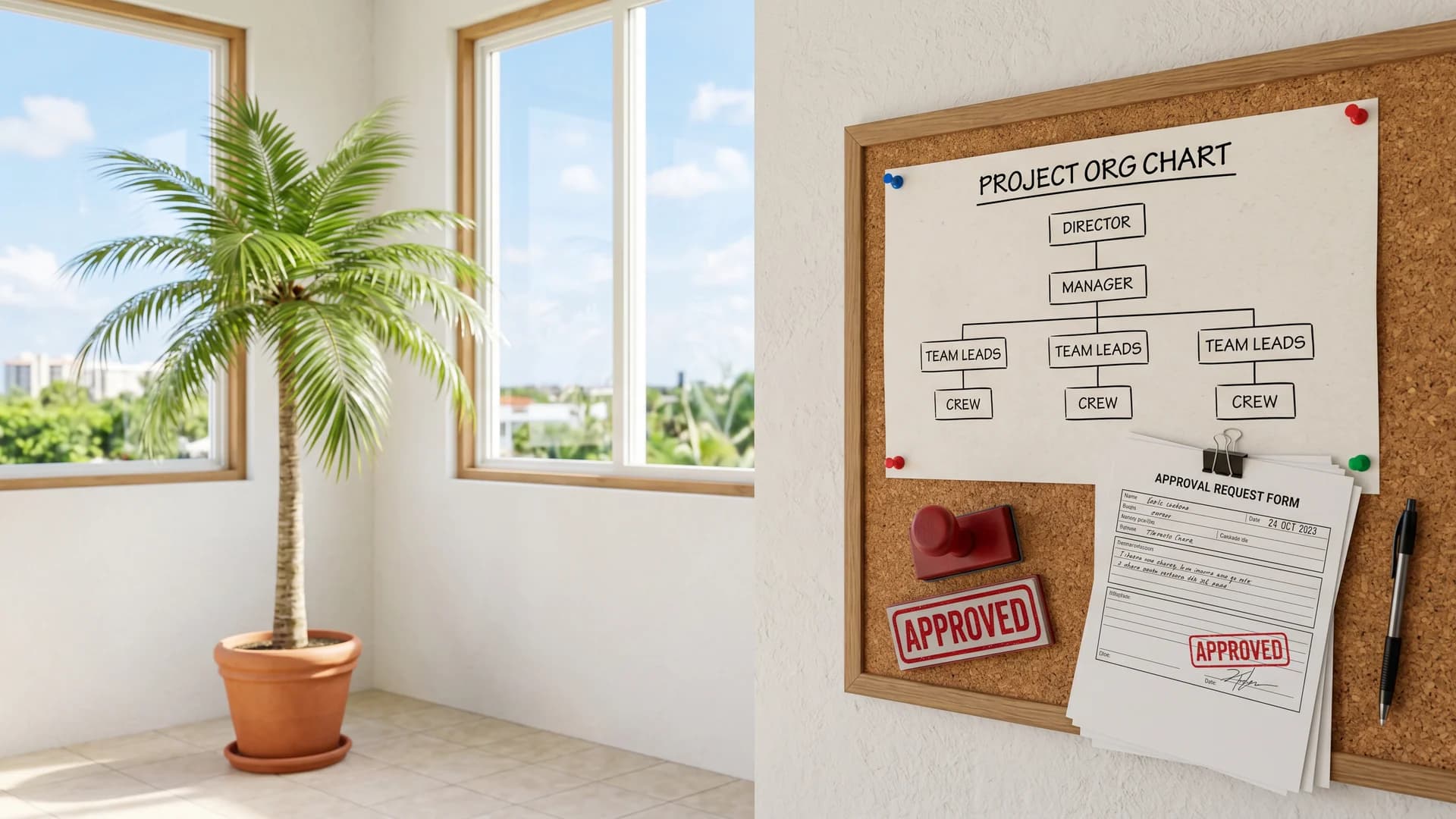 Ocean Point Claims:internal approval chains