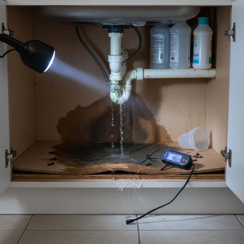 Plumbing leak insurance claim Florida