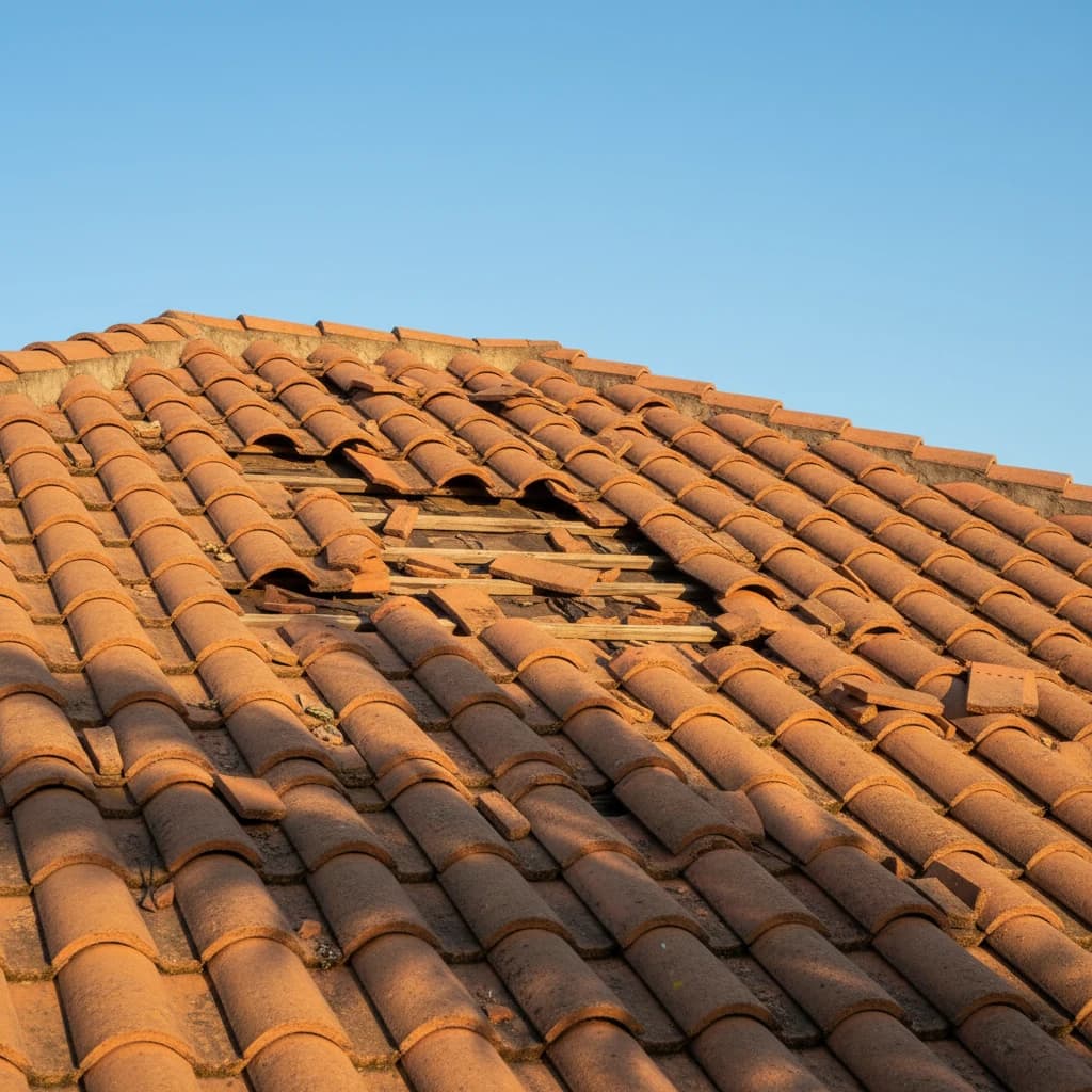 Roof damage insurance claim in Florida