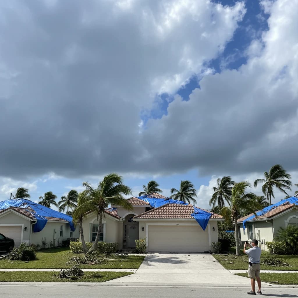 Storm damage insurance claims Florida