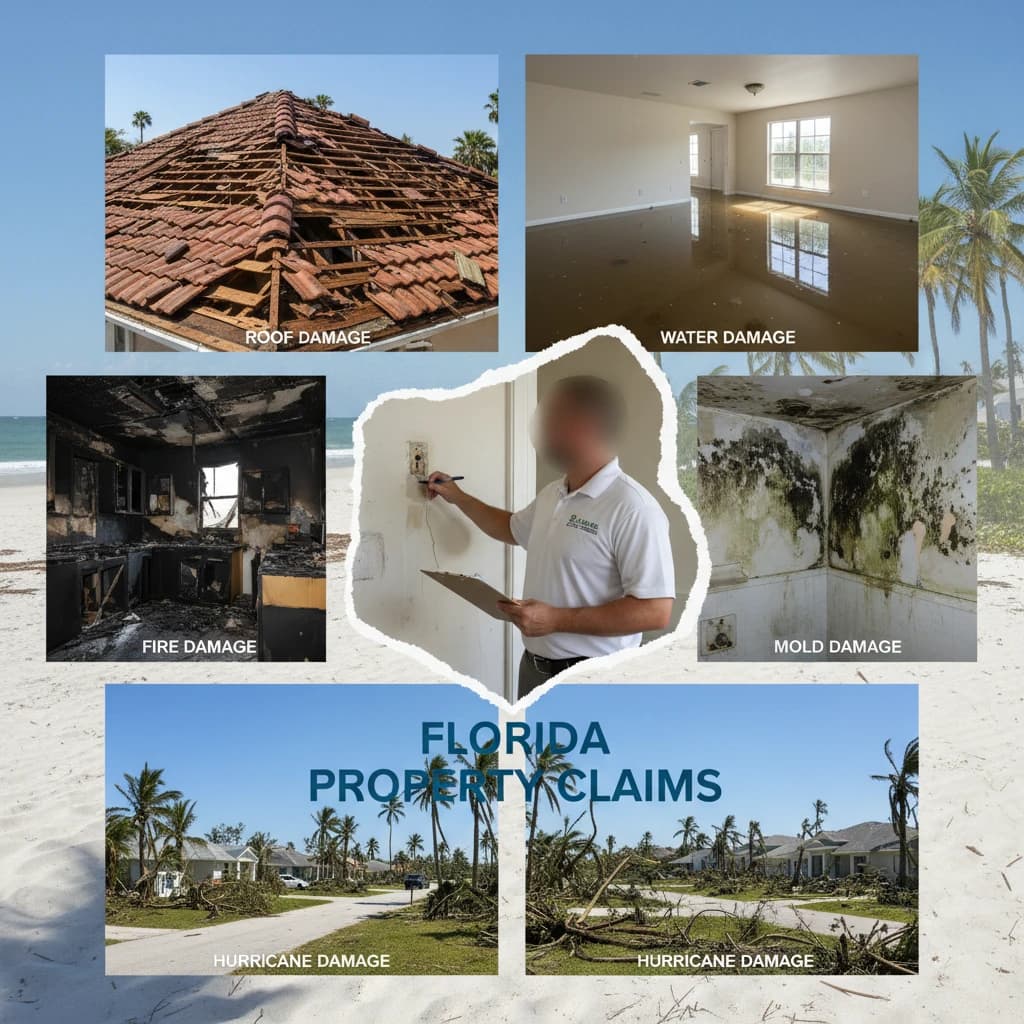 Florida property damage insurance claim types