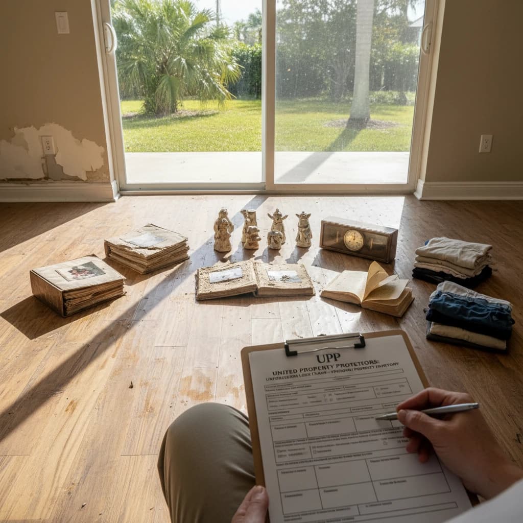 Personal property UPP insurance claim