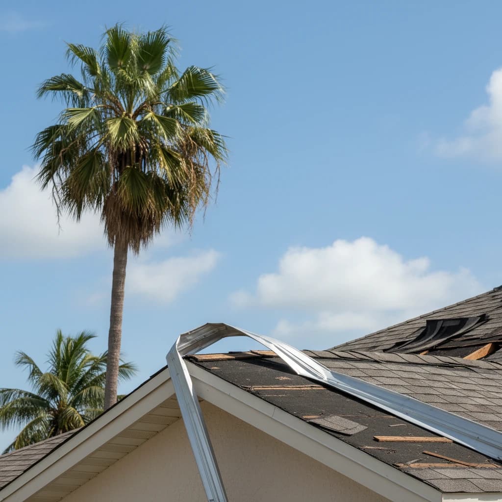Wind damage insurance claim Florida