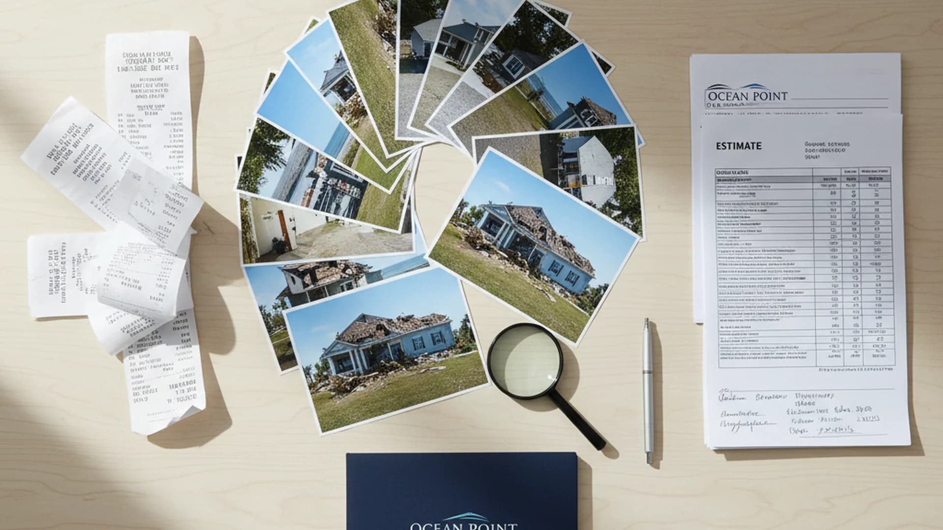 Ocean Point Claims:claim documentation requirements
