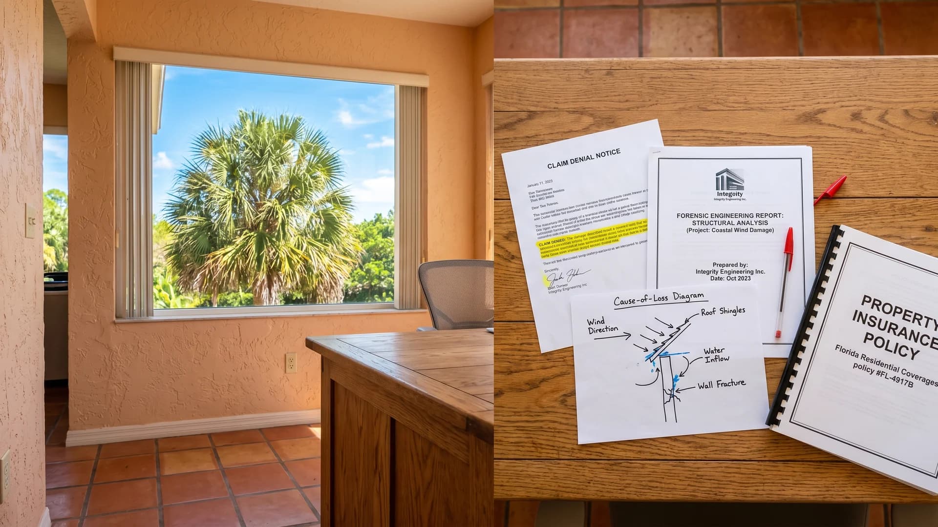 Ocean Point Claims:causation disputes denial