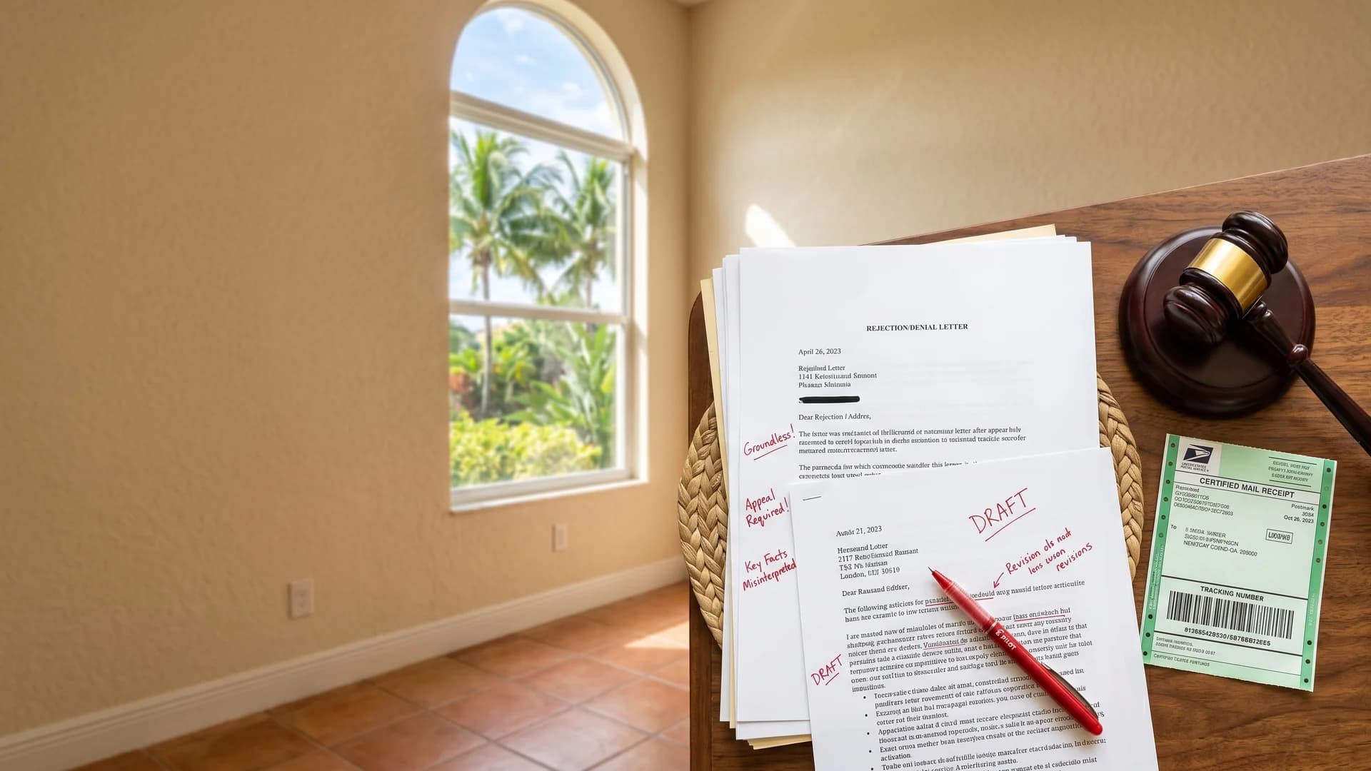 Ocean Point Claims:challenging denial letters