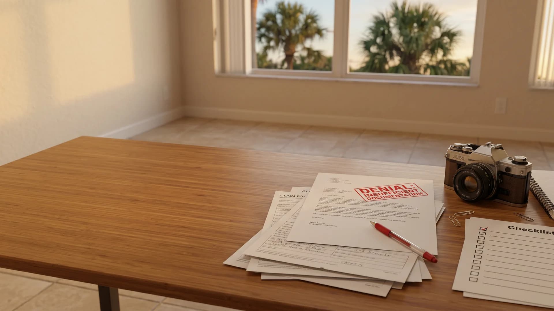 Ocean Point Claims:insufficient documentation denial