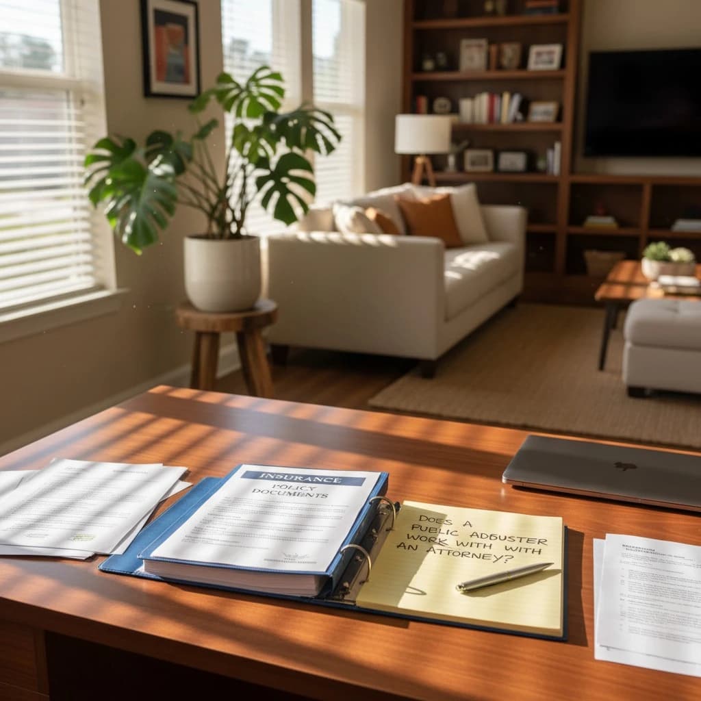 Ocean Point Claims:does a public adjuster work with my attorney