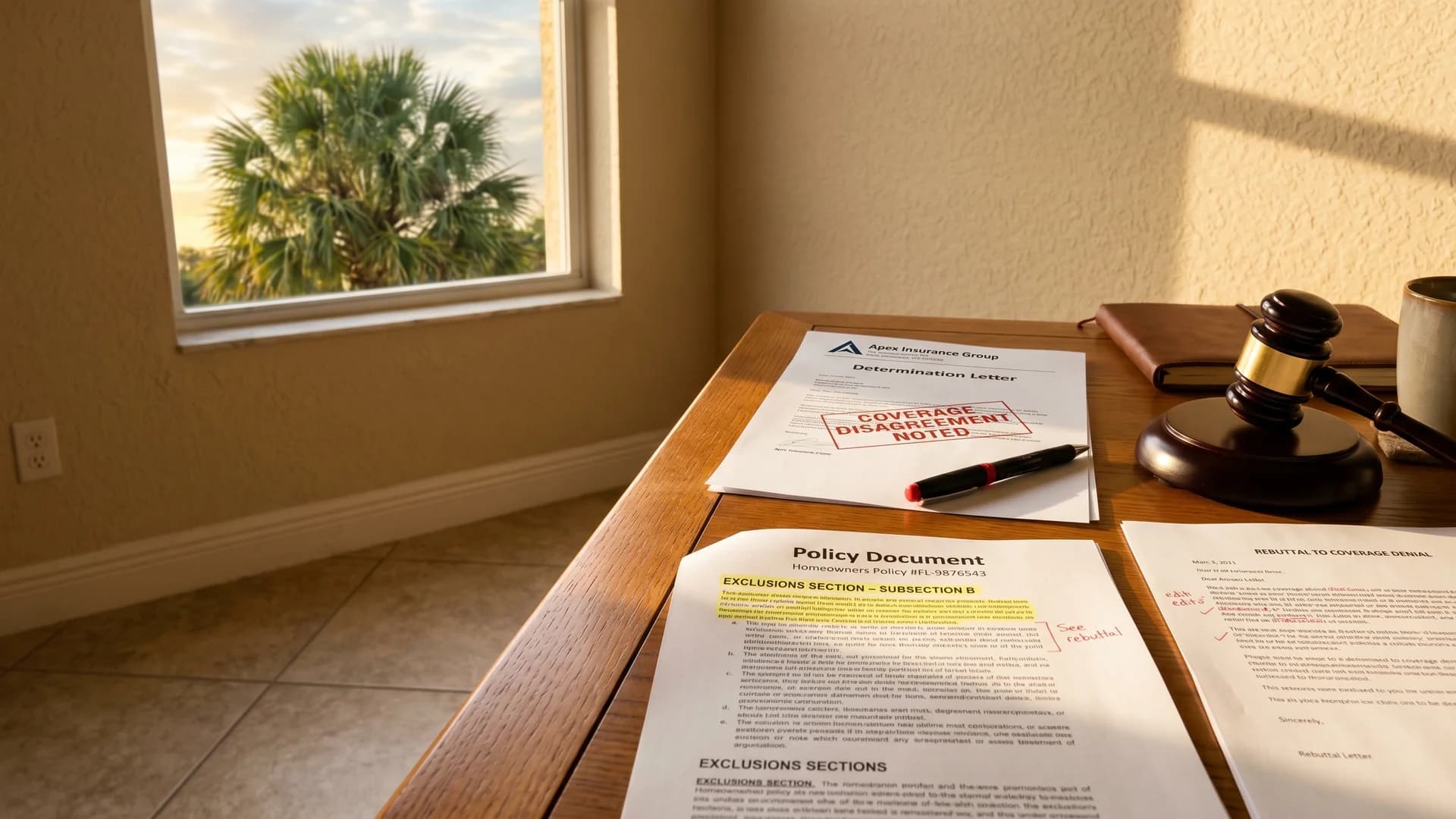 Ocean Point Claims:what happens if i disagree with coverage
