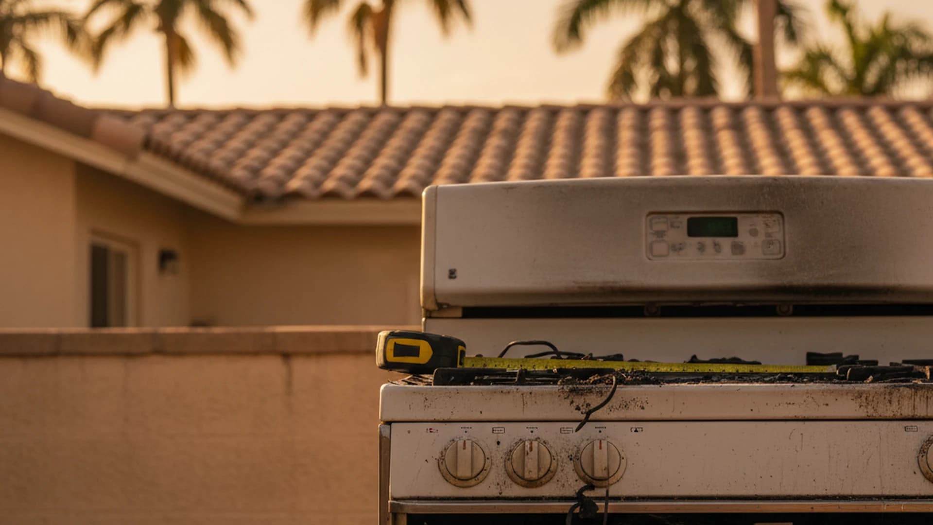 Ocean Point Claims:appliance damage after fire