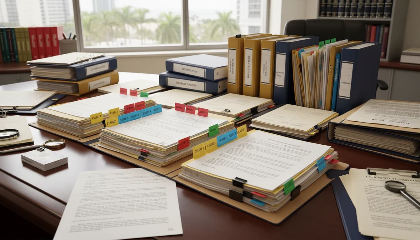 Ocean Point Claims:building a claim file like a legal case