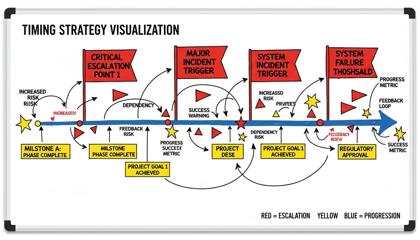 Ocean Point Claims:claim escalation timing tactics