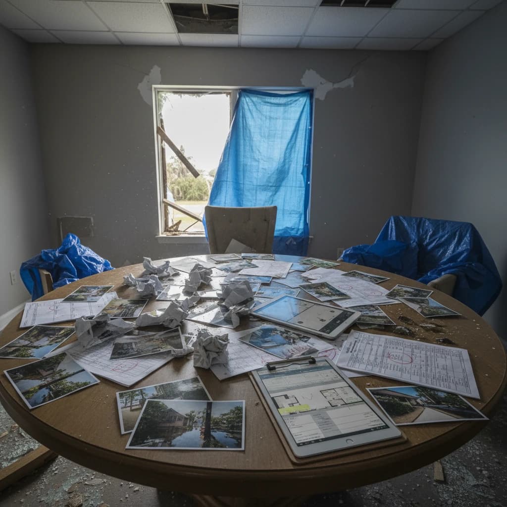 Hurricane scope dispute mediation