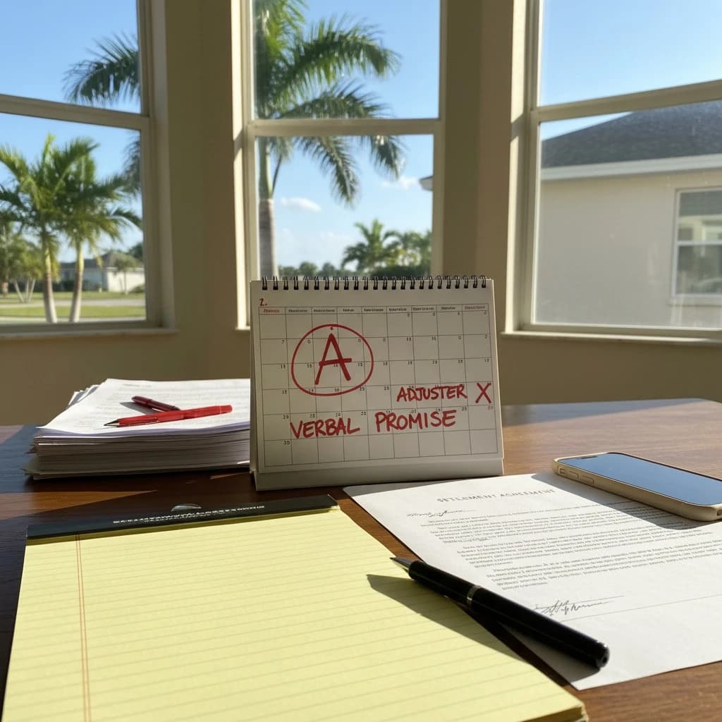 Ocean Point Claims:accepting verbal promises