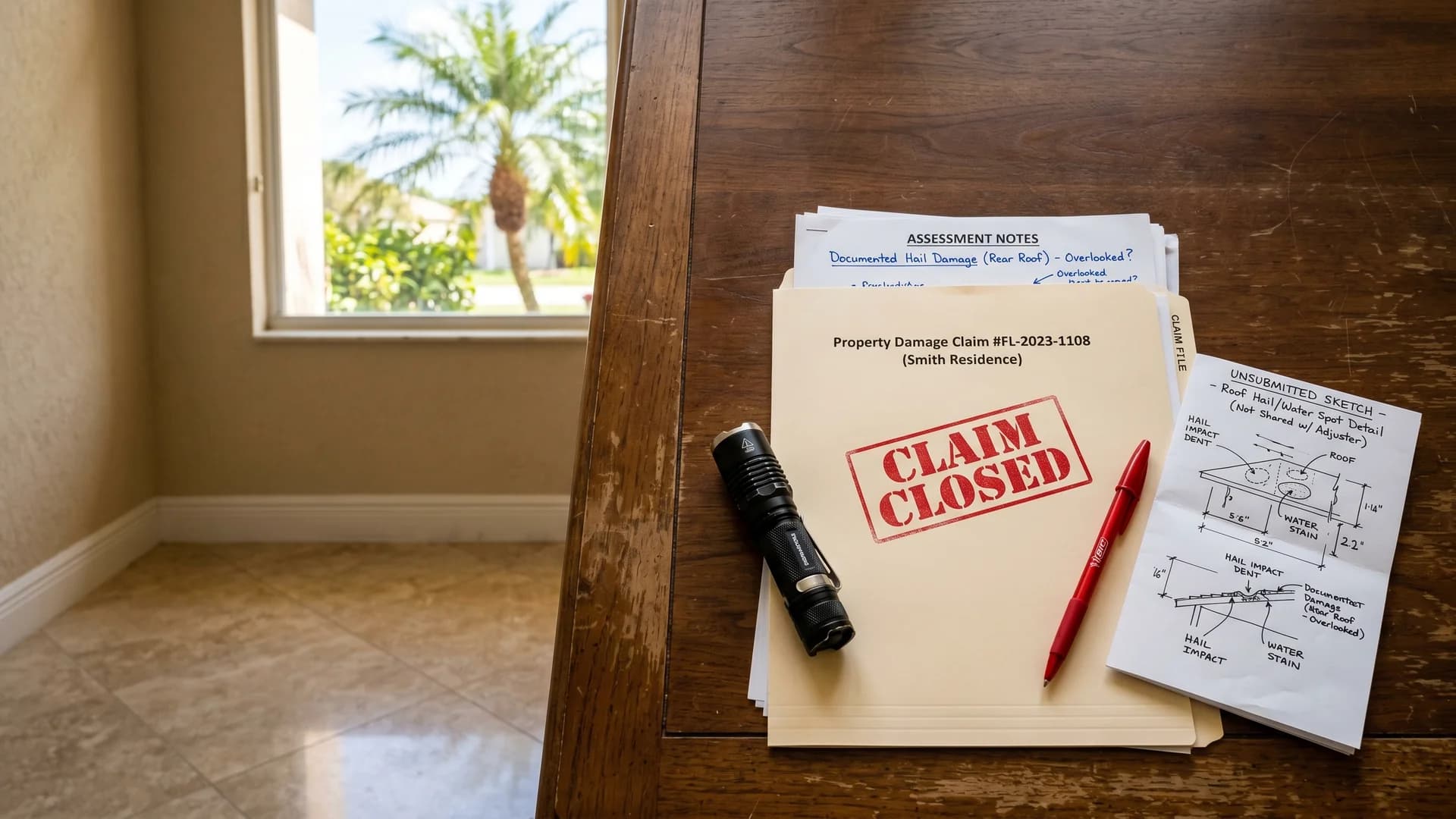 Ocean Point Claims:allowing claim closure prematurely