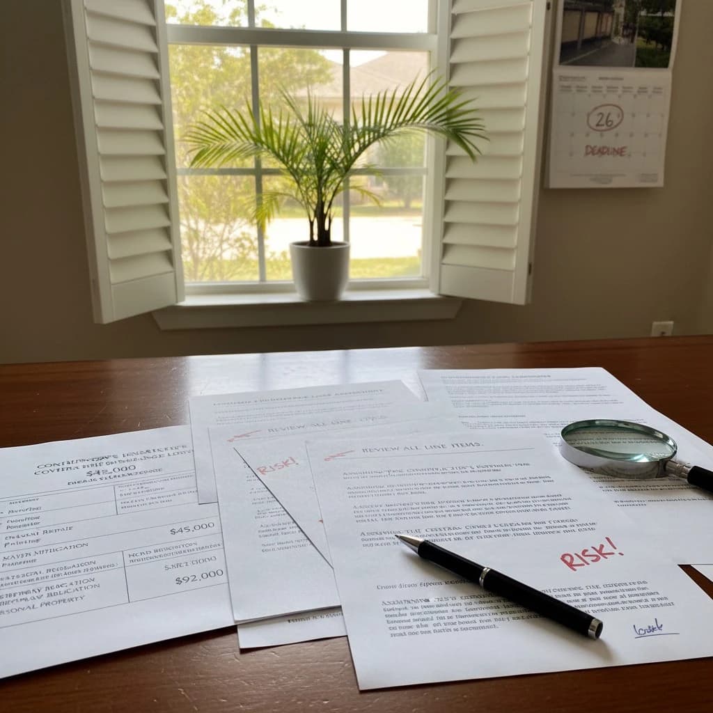 Ocean Point Claims:assuming your contractors estimate is your claim