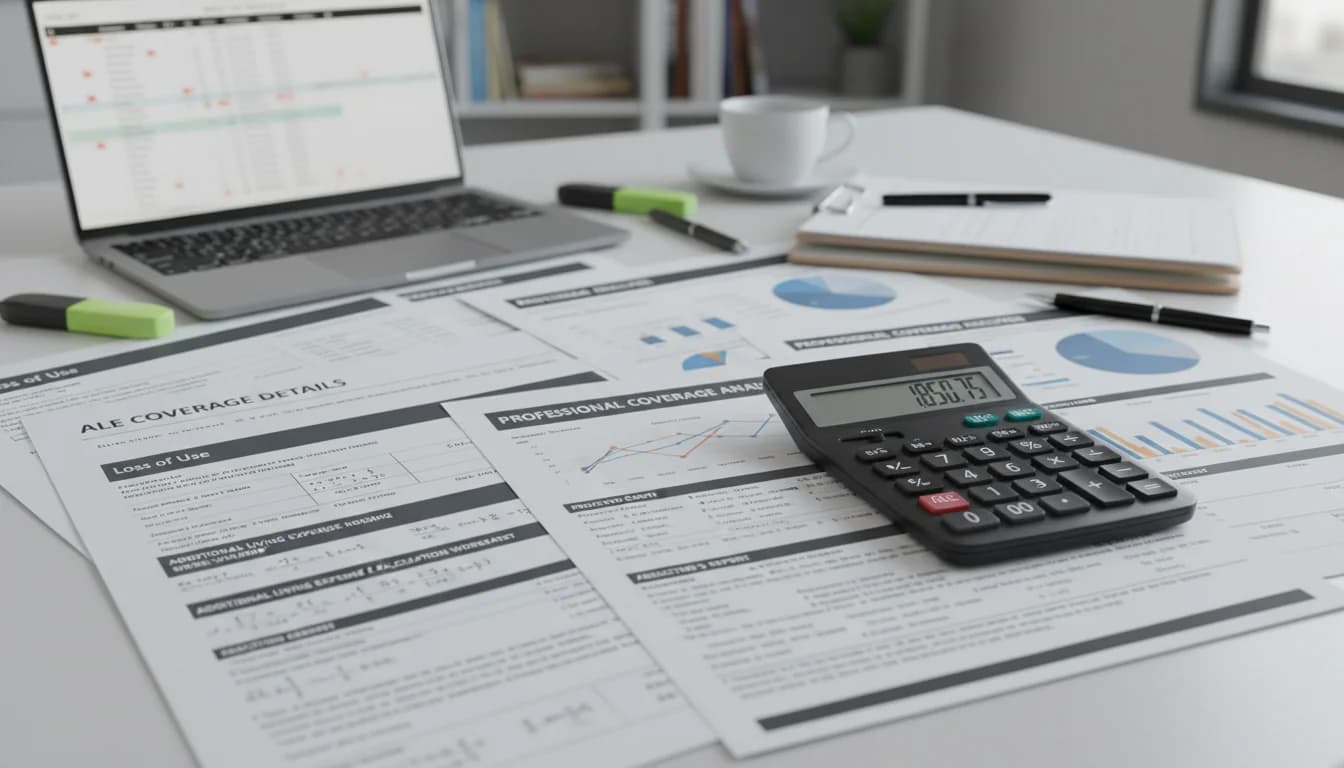 Ocean Point Claims:additional living expense coverage details