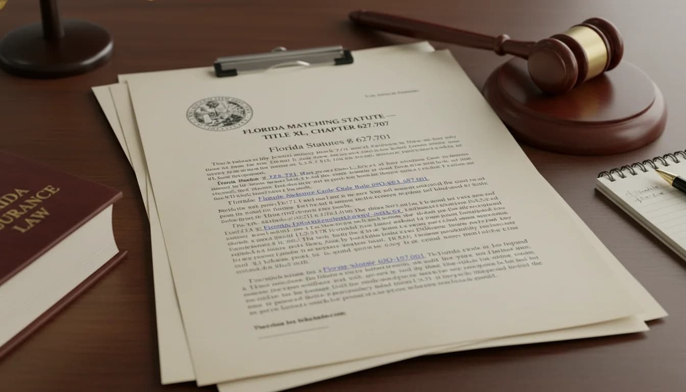 Ocean Point Claims:florida matching statutes