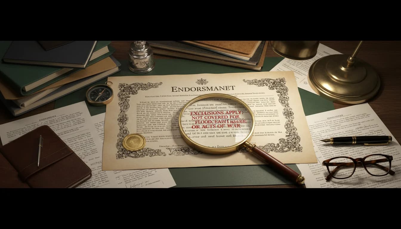 Ocean Point Claims:hidden exclusions in endorsements