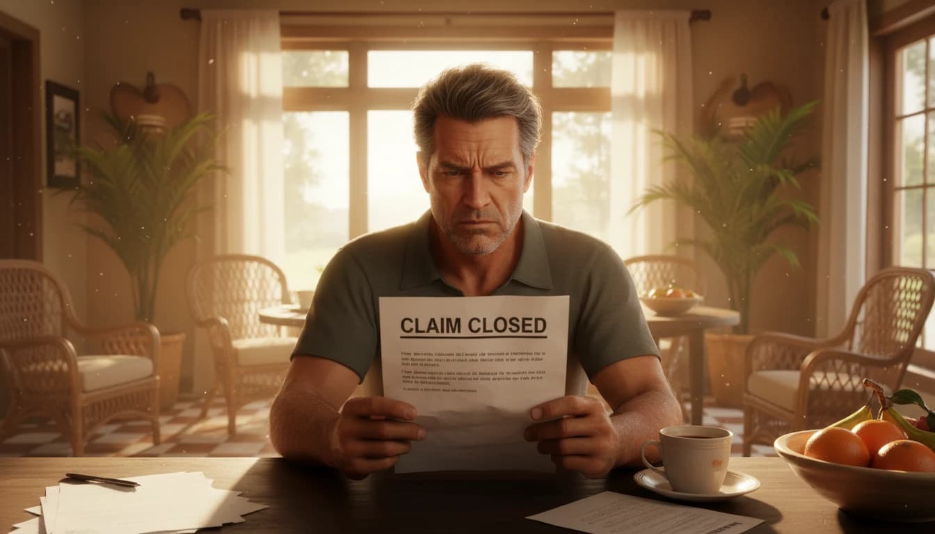 Ocean Point Claims:claim closed without payment