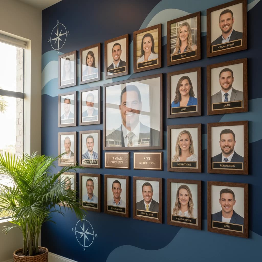 Ocean Point Claims experience 21 years 500 mediations
