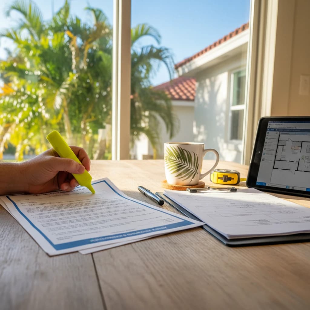 Homeowner insurance policy review