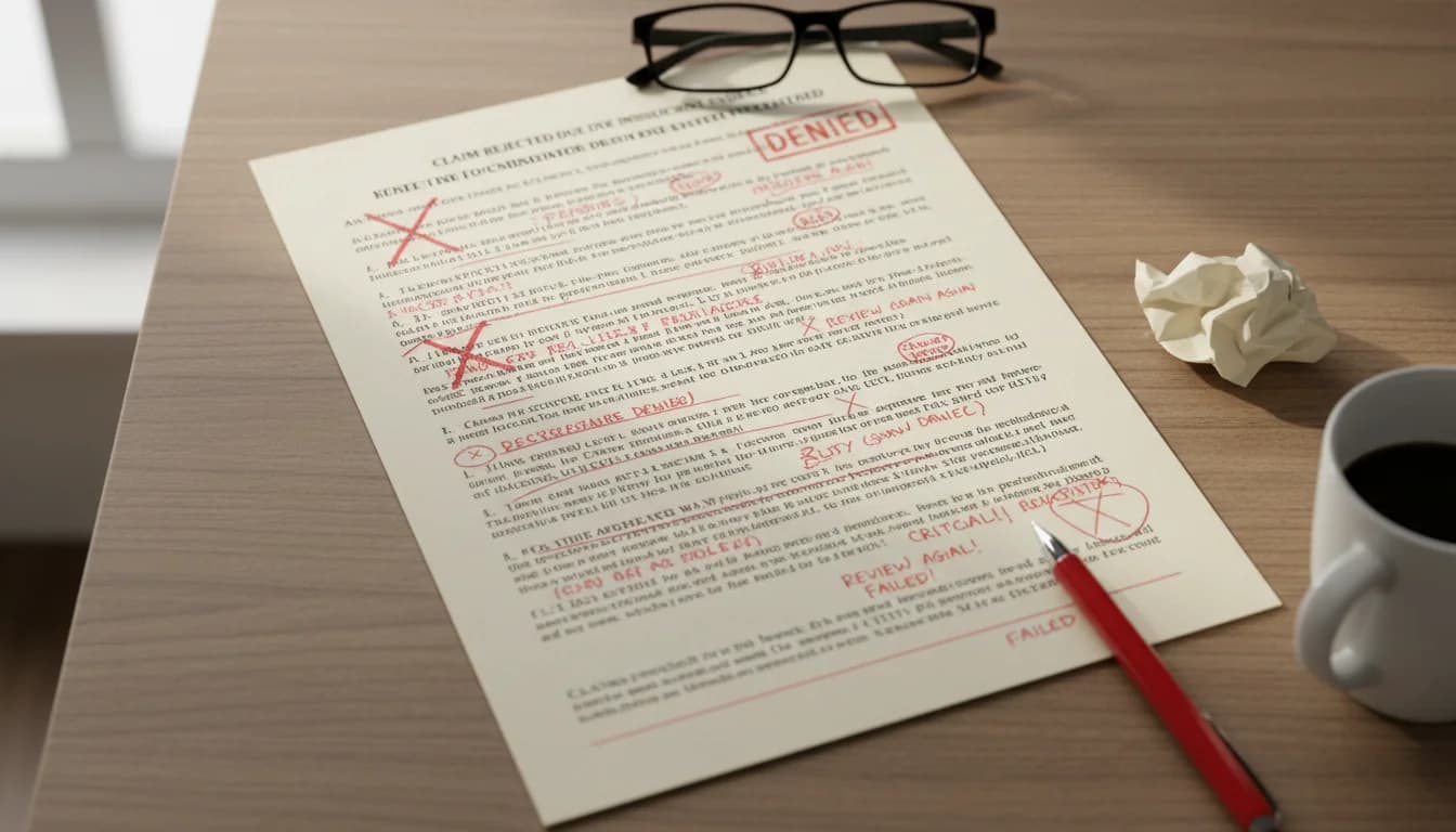 Ocean Point Claims:denial language templating