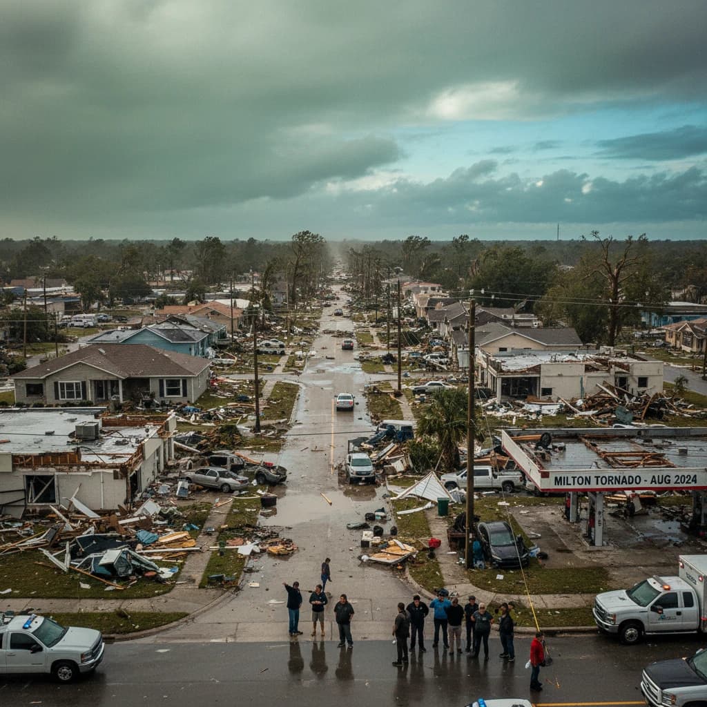 Hurricane Milton tornadoes Florida
