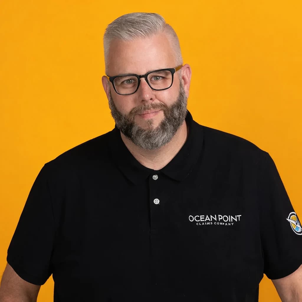 Eli Goins licensed Florida public adjuster on site